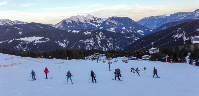 Winterfreizeit des Landkreises Schaumburg bei Kaiserwetter in Bayern