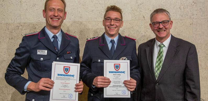 Kevin Liebig ist neuer Ortsbrandmeister der Feuerwehr Südhorsten