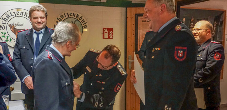 Feuerwehr Wiedenbrügge-Schmalenbruch: Einsatzzahlen weiter rückläufig