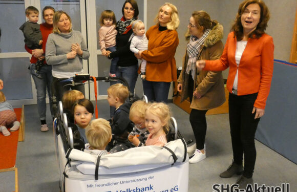 650 Likes für Facebook-Video: Kita Meinsen gewinnt Kinderbus der Volksbank
