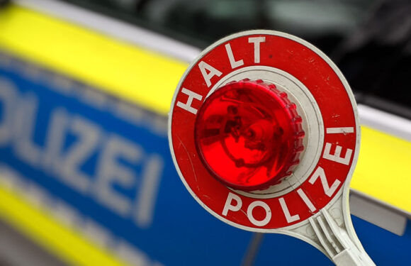 Vor Polizeikontrolle auf der B65 geflohen und Drogen aus dem Auto geworfen