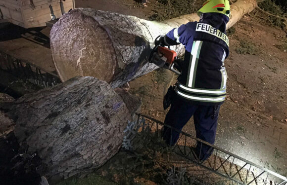 Sturmtief Victoria sorgt für Einsätze