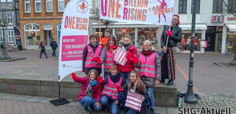 Alles wird pink: „One Billion Rising“ tanzt am 14. Februar gegen Gewalt an Mädchen und Frauen