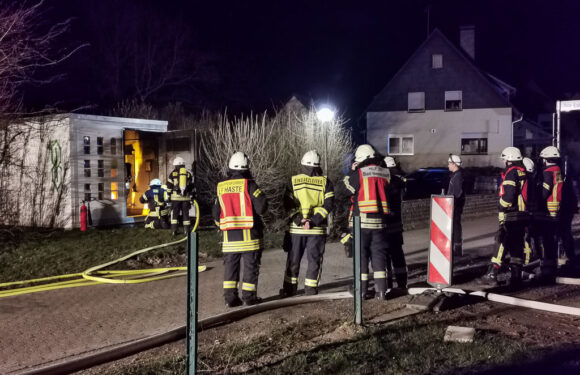 Trafobrand löst Feuerwehreinsatz in Haste aus