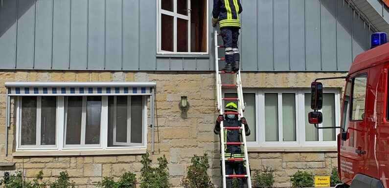Herdplatte löst Feuerwehreinsatz in Seniorenheim aus