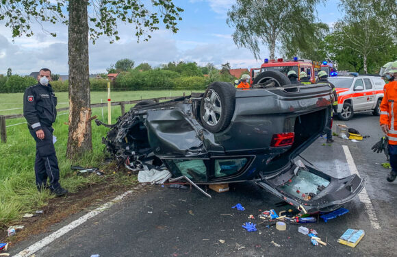 Feuerwehreinsatz nach schwerem Unfall zwischen Gelldorf und Südhorsten