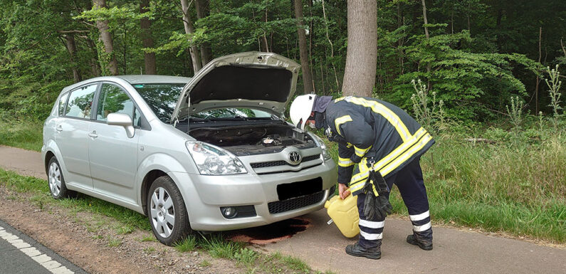 Auto verliert Öl