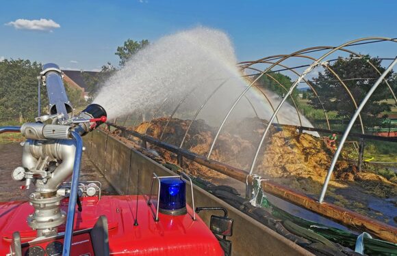Bückeburg: Feuerwehr beendet Einsatz nach 10 Stunden in Sommerhitze / Weiteres Feuer gemeldet