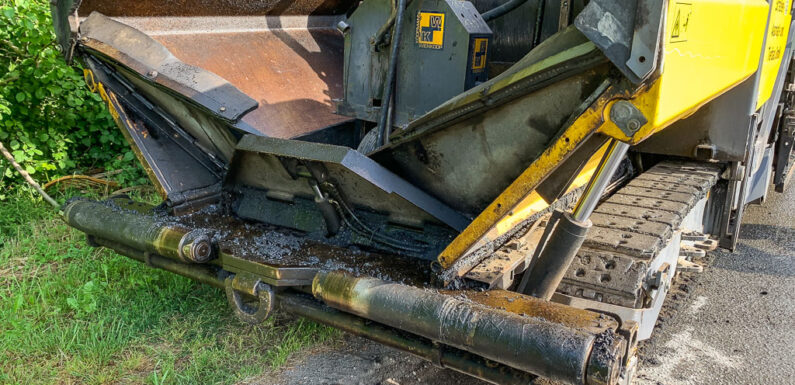 Bauarbeiten auf der Kreisstraße 2 im Bereich Bückeburg-Petzen