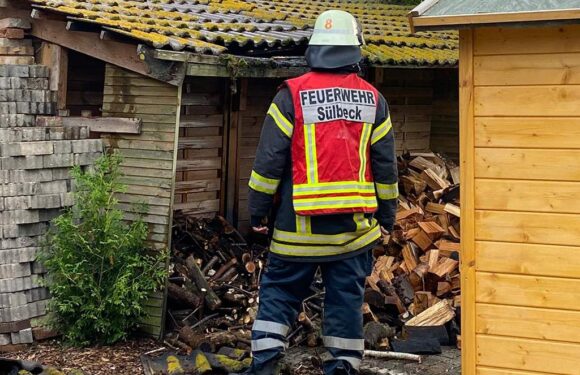 Feuerwehreinsatz in Sülbeck