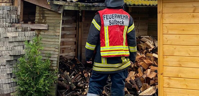 Feuerwehreinsatz in Sülbeck
