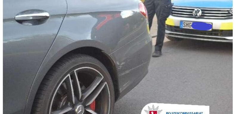 Unfallflucht auf B 83: Mercedes beschädigt und weitergefahren