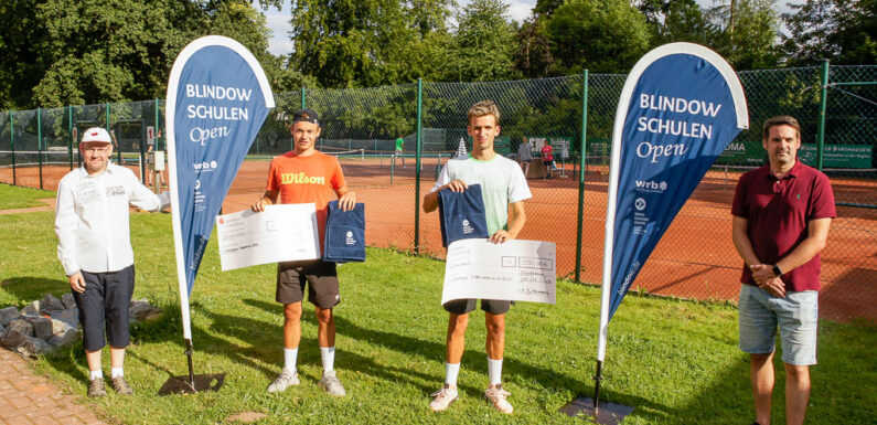 Premiere der „Blindow Schulen Open“: Erste Auflage der Turnierserie mit hochkarätigem Spielerfeld und rekordverdächtiger Teilnehmerzahl