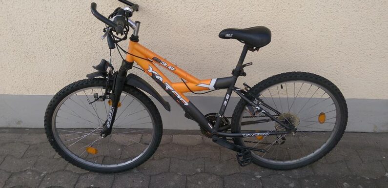 Polizei fragt: Wem gehört dieses Mountainbike?