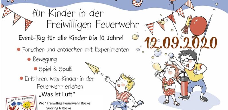 Mitmach-Tag der Kinderfeuerwehr Röcke