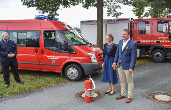 Großaufgebot der Feuerwehr in Scheie