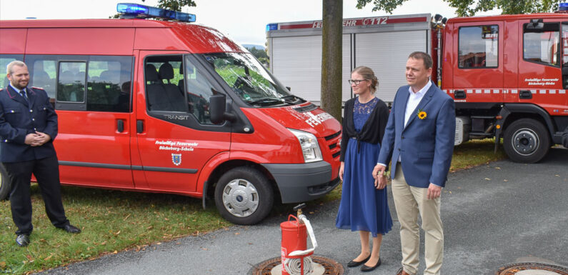 Großaufgebot der Feuerwehr in Scheie