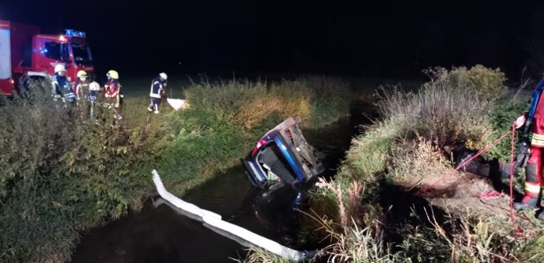 Schwerer Verkehrsunfall am Gevattersee in Bückeburg