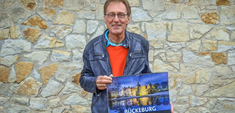 Bückeburg, Rinteln und Stadthagen in DIN A3: Rolf Fischer stellt neue Bildkalender vor