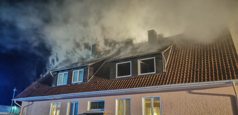 Feuerwehr Bückeburg im Großeinsatz: Person aus Lebensgefahr gerettet