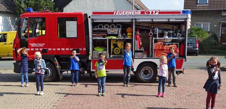 Röcker Löschtiger nehmen am bundesweiten „Mitmach-Tag“ teil