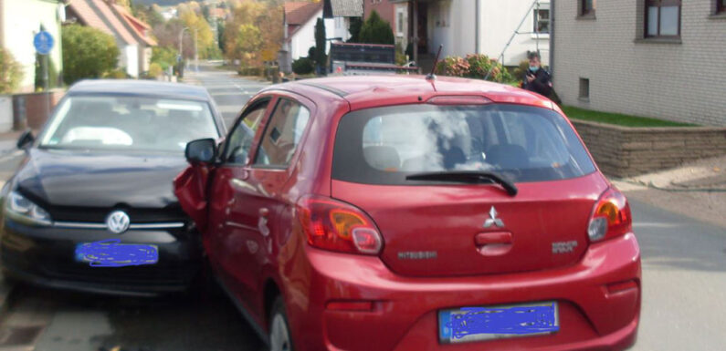 Verkehrsunfall in Ahnsen