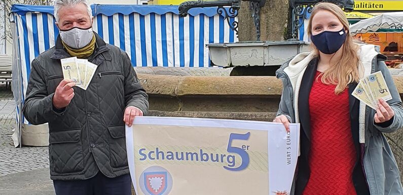Aktion für den lokalen Einzelhandel: Zehn „Schaumburg 5er“ kaufen, einen gratis dazu erhalten