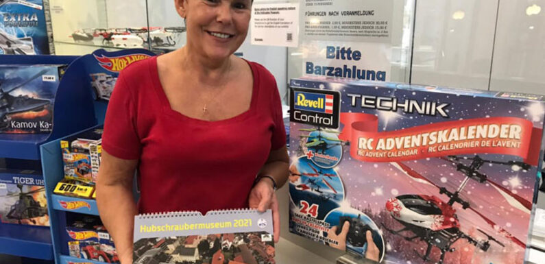 Luftfahrt in eigenen vier Wänden: Hubschraubermuseum Bückeburg mit Kalender für 2021