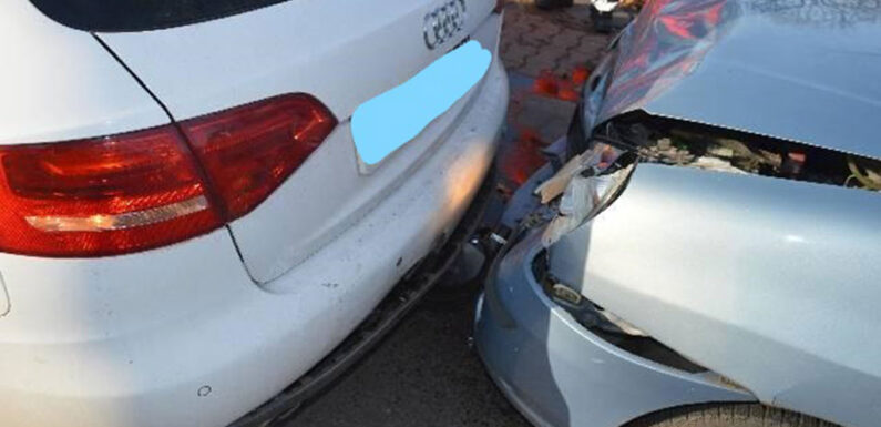 Eine Verletzte bei Auffahrunfall in Warber