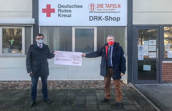 Spende der besonderen Art für den DRK Kreisverband Schaumburg