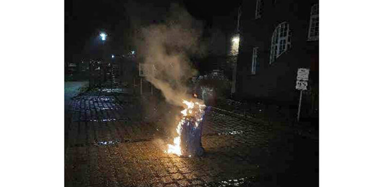 Brandstiftung in Obernkirchen: Drei Einsätze für Polizei und Feuerwehr