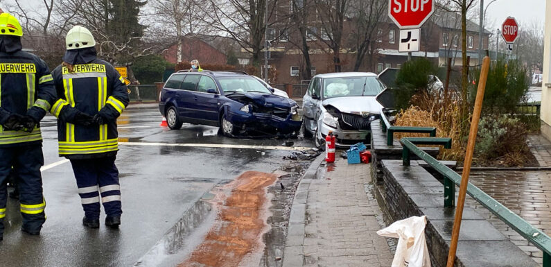 Verkehrsunfall in Hagenburg