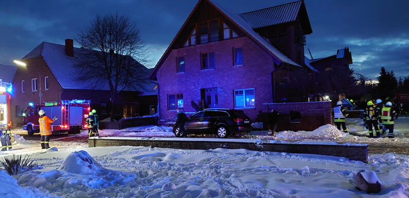 Feuerwehreinsatz in Hagenburg