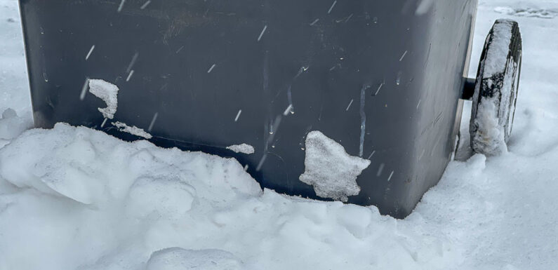 AWS: Ausgefallene Müllabfuhr wird am 10. Januar nachgeholt