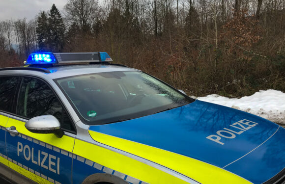 Autofahrer muss niesen, PKW landet auf dem Dach