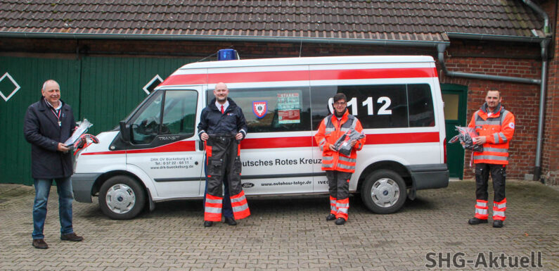 DRK Bückeburg: Neue Einsatzhosen für die Bereitschaft