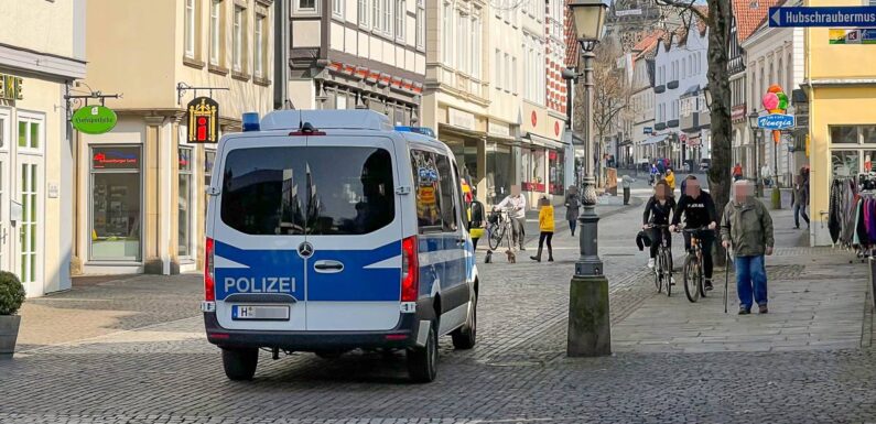 Polizei appelliert: Corona-Regeln einhalten