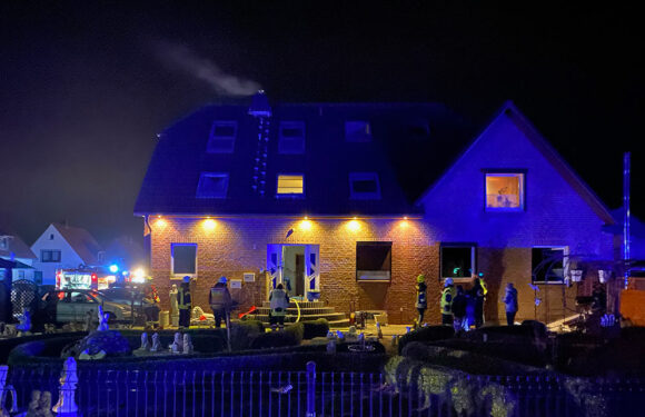 Zimmerbrand in Sachsenhagen