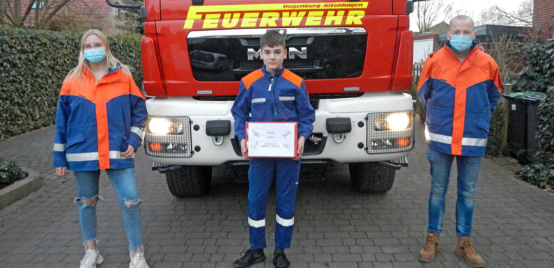 Jugendfeuerwehr Hagenburg/Altenhagen startet Onlinedienste mit Knotenboxen