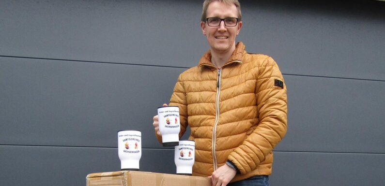 Sachsenhagen: Förderverein beschenkt Feuerwehrnachwuchs mit Thermobechern