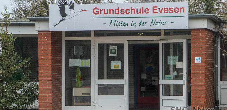 Grundschule Evesen nimmt am Montag den Schulbetrieb wieder auf