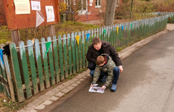 „Ei, Ei, Ei – was sehe ich da…“: Kinderfeuerwehr Röcke organisiert Oster-Schatzsuche