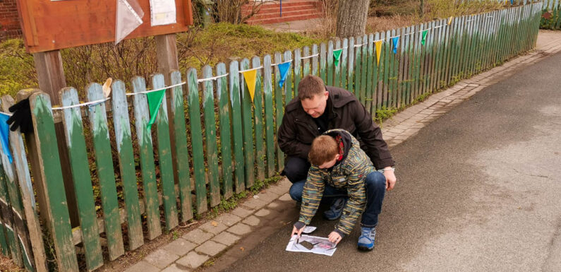 „Ei, Ei, Ei – was sehe ich da…“: Kinderfeuerwehr Röcke organisiert Oster-Schatzsuche