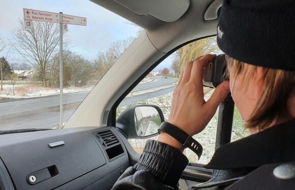 Stadthagen: Polizei führt Geschwindigkeitsmessungen durch