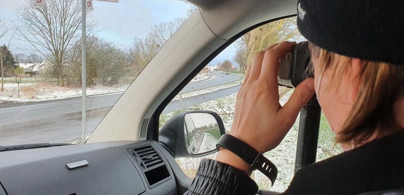 Stadthagen: Polizei führt Geschwindigkeitsmessungen durch