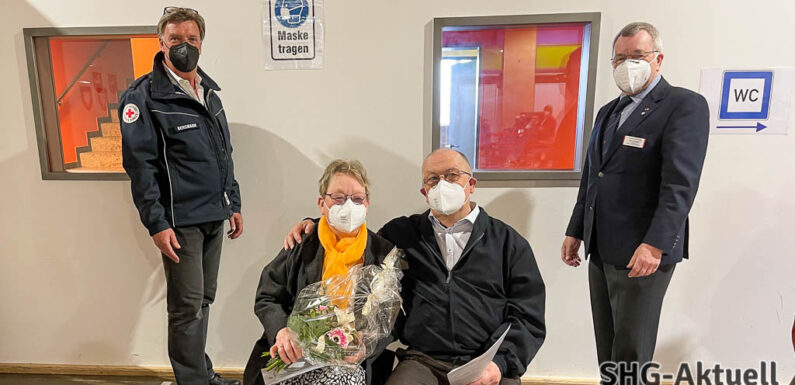 Goldenes Ehejubiläum: Zum 50. Hochzeitstag ins Impfzentrum Schaumburg