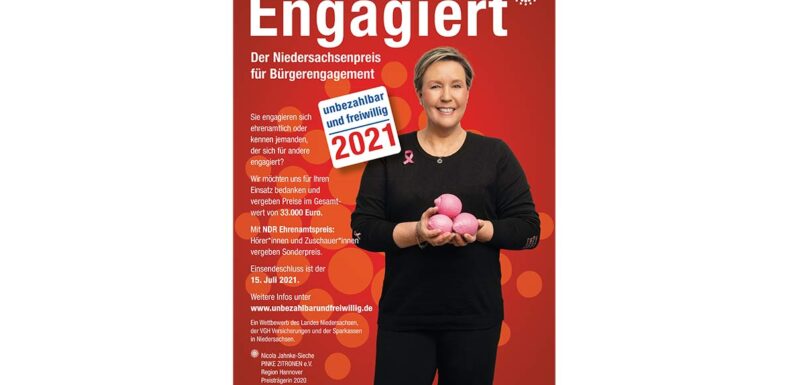 „Unbezahlbar und freiwillig“: Auftakt zum 18. Niedersachsenpreis für Bürger-Engagement