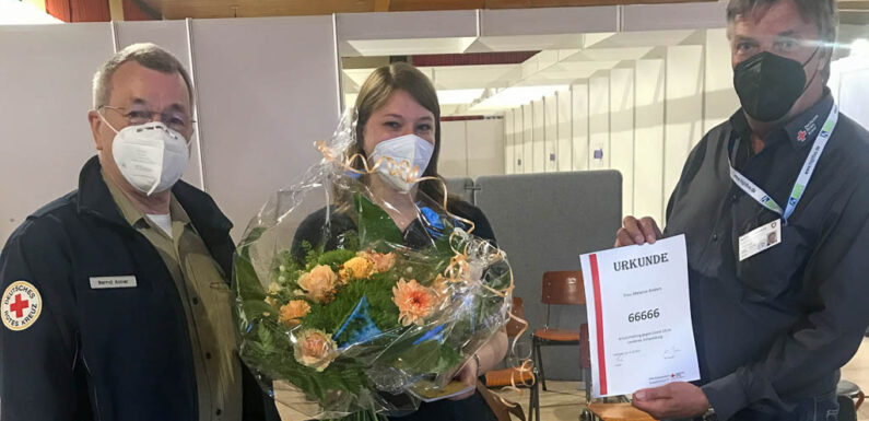 66.666 Corona-Impfungen in der Festhalle Stadthagen verabreicht