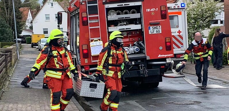 Küchenbrand löst Feuerwehreinsatz in Bückeburg aus