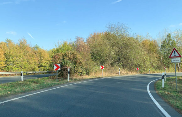 B83: Auffahrt auf Bundesstraße 65 in Richtung Minden wird ausgebessert